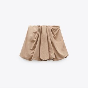 the pleated bubble skirt